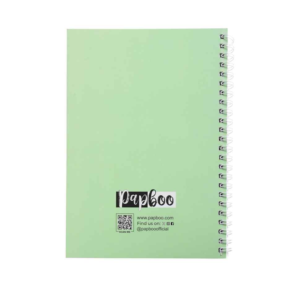 Papboo Do Your Thing, A5 Re-Writeable Notebook | Unruled | 36 Pages, 21 x 15 cm | Reusable Notebook