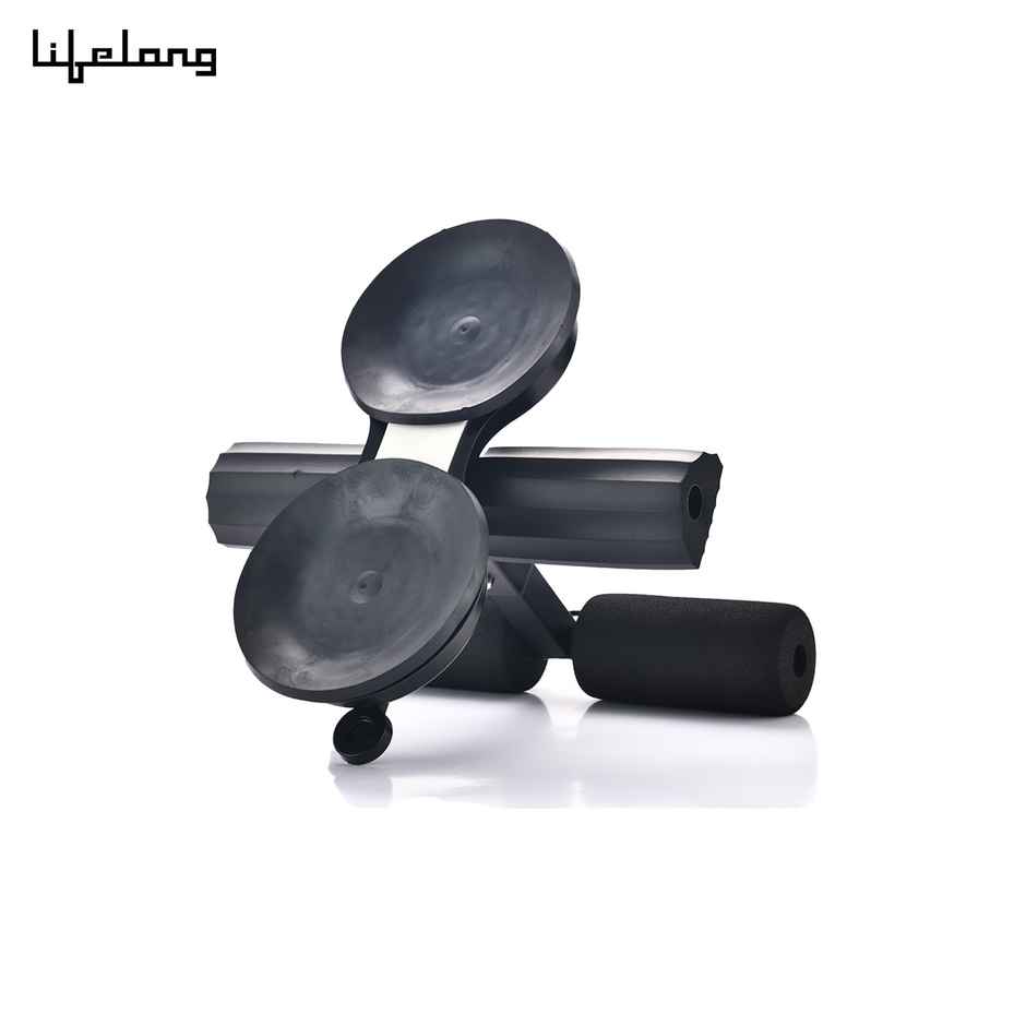 Lifelong Tummy Trimmer with Double Suction Cup SitUp Bar For Abdominal Exercise,Leg Muscle Training