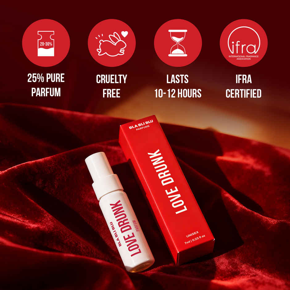 Love Drunk Perfume for Men & Women Cinnamon & Dates Notes Long Lasting Fragrance
