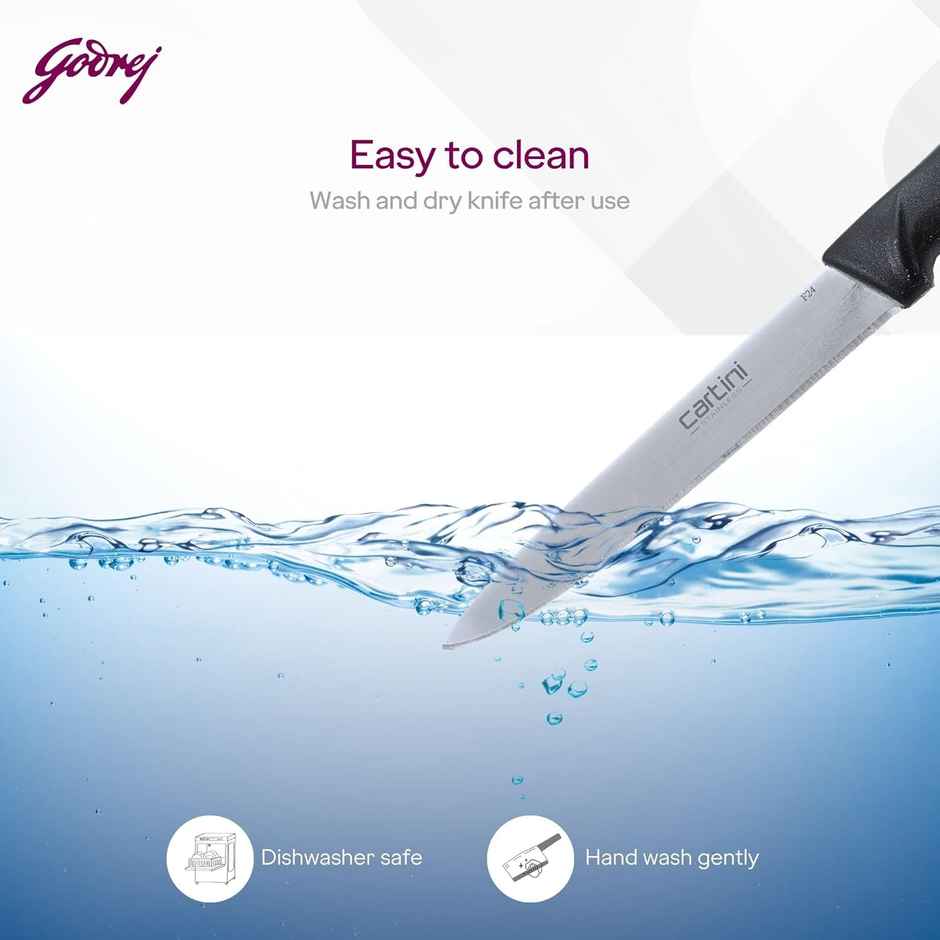 Godrej Cartini Utility Knife Small - Black