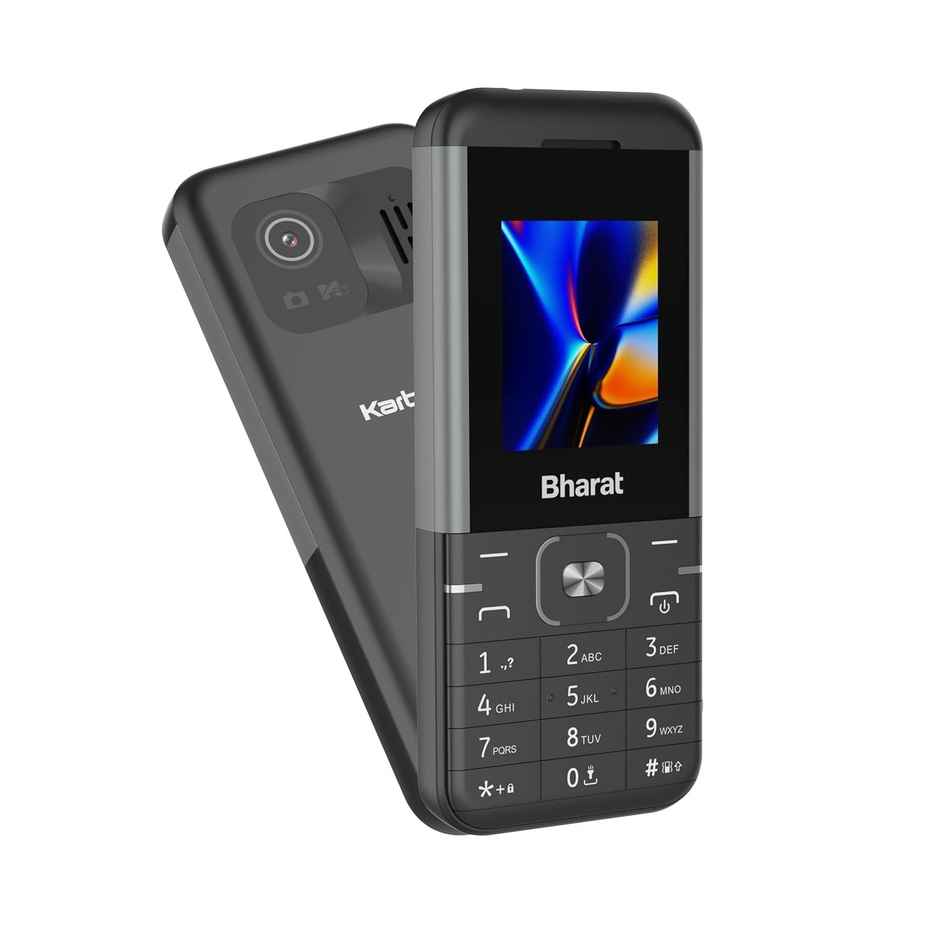 Jio Bharat K1 Karbonn 4G | Jio TV | Jio Cinema | Black & Grey