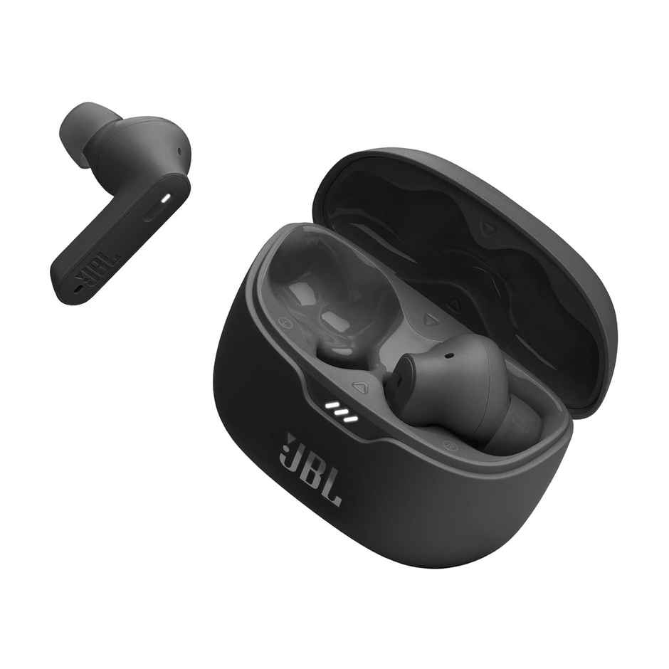 JBL Tune Beam In Ear Wireless TWS Earbuds With Mic, ANC Earbuds (Black)