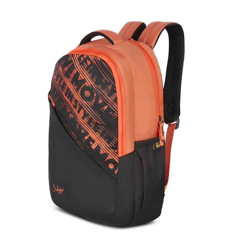 Skybags Unisex Polyester 22 L Laptop Backpack | Orange