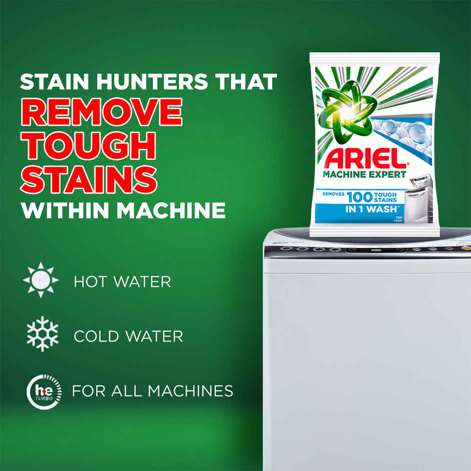 Ariel Matic Top Load Detergent Powder | For Washing Machines