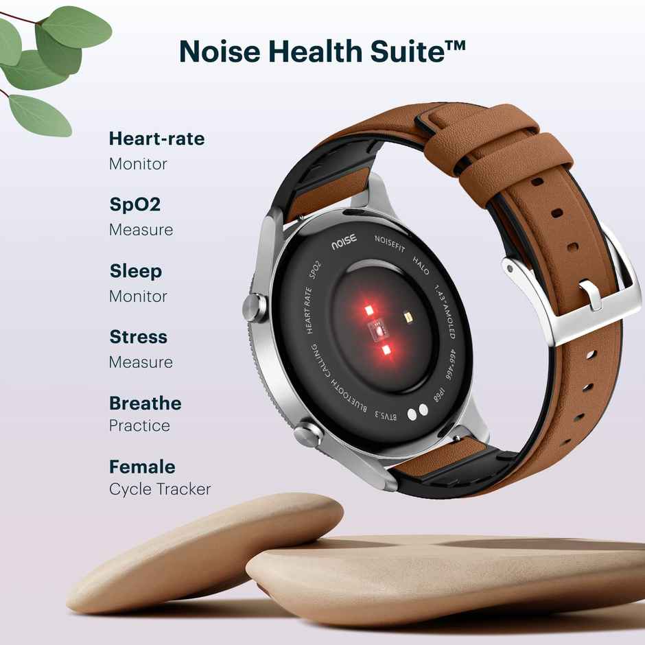 Noise NoiseFit Halo Smartwatch - Jet Black