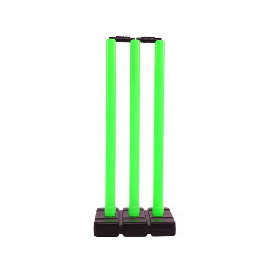 Total Plastic Cricket Stump Set With Cover