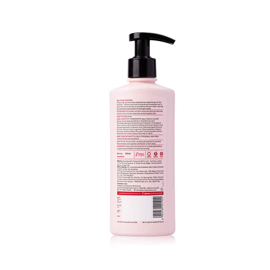 Plum Hibiscus & Ceramides Repair and Nourish Shampoo