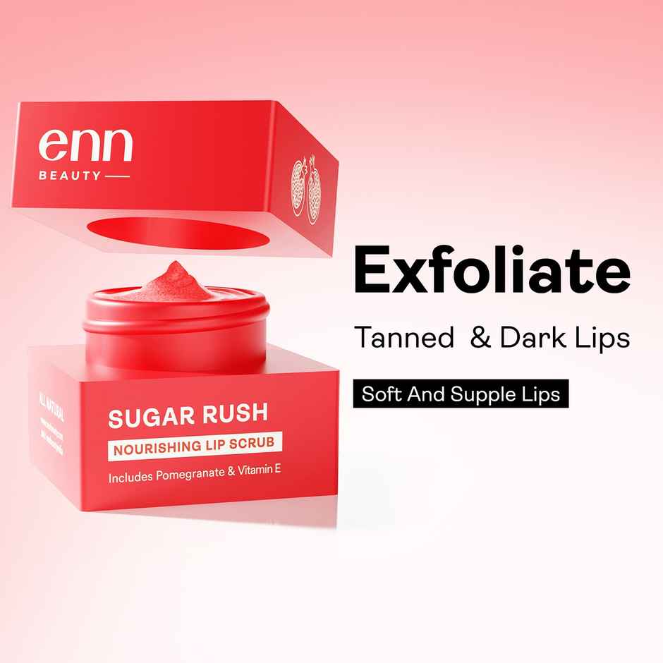 ENN Beauty Sugar Rush Nourishing Lip Scrub