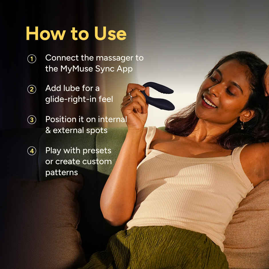 MyMuse Link plus App Controlled Personal Massager