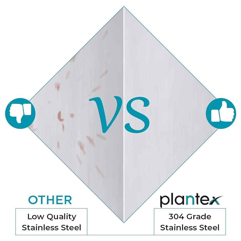 Plantex Masterpiece Soap Holder for Bathroom - Chrome