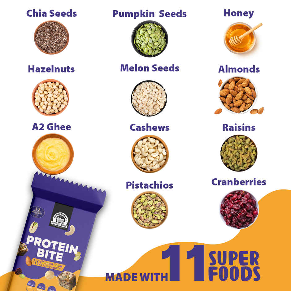 Wonderland Foods Vrat Protein Bites