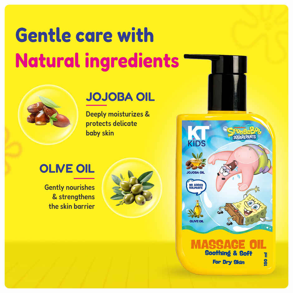 KT Kids Massage Oil (Jojoba Oil) 1 pack