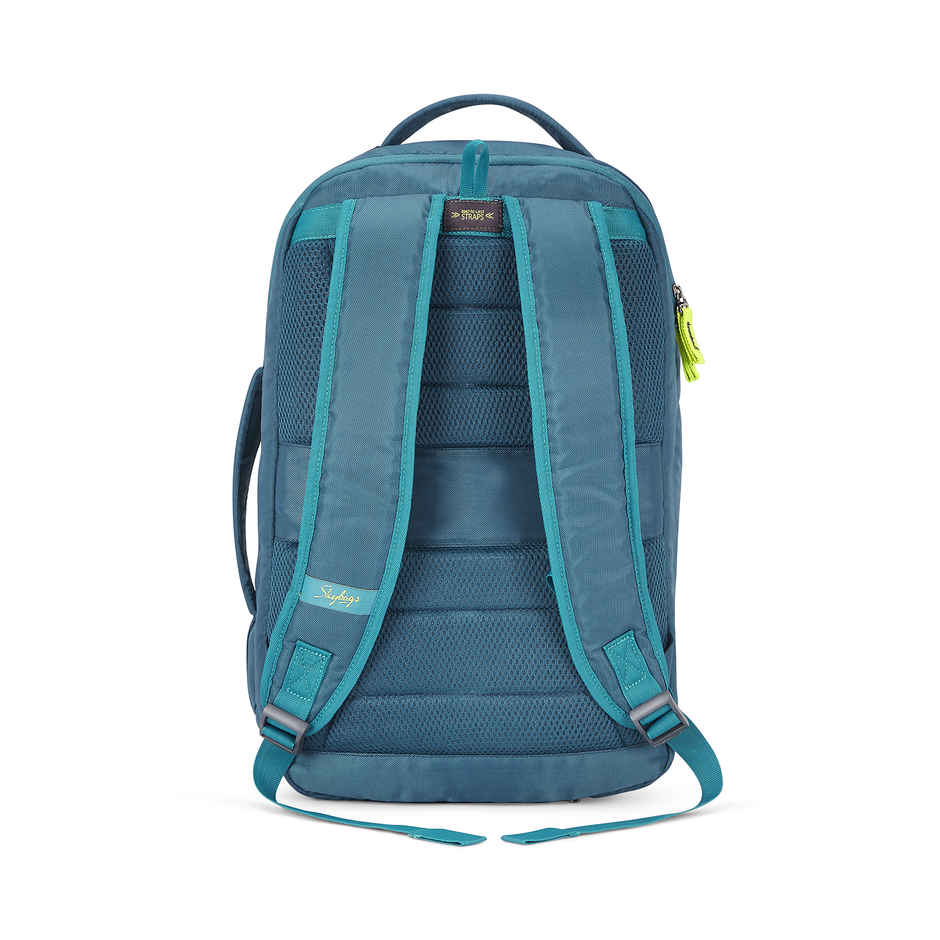 Skybags Unisex Solid Polyester 20 L Laptop Backpack | Blue - 15.6 Inches