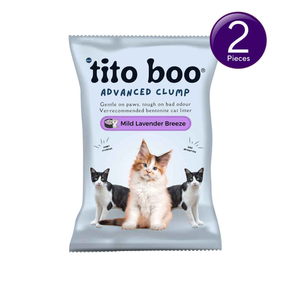 Tito Boo Mild Scented Bentonite Cat Litter Combo