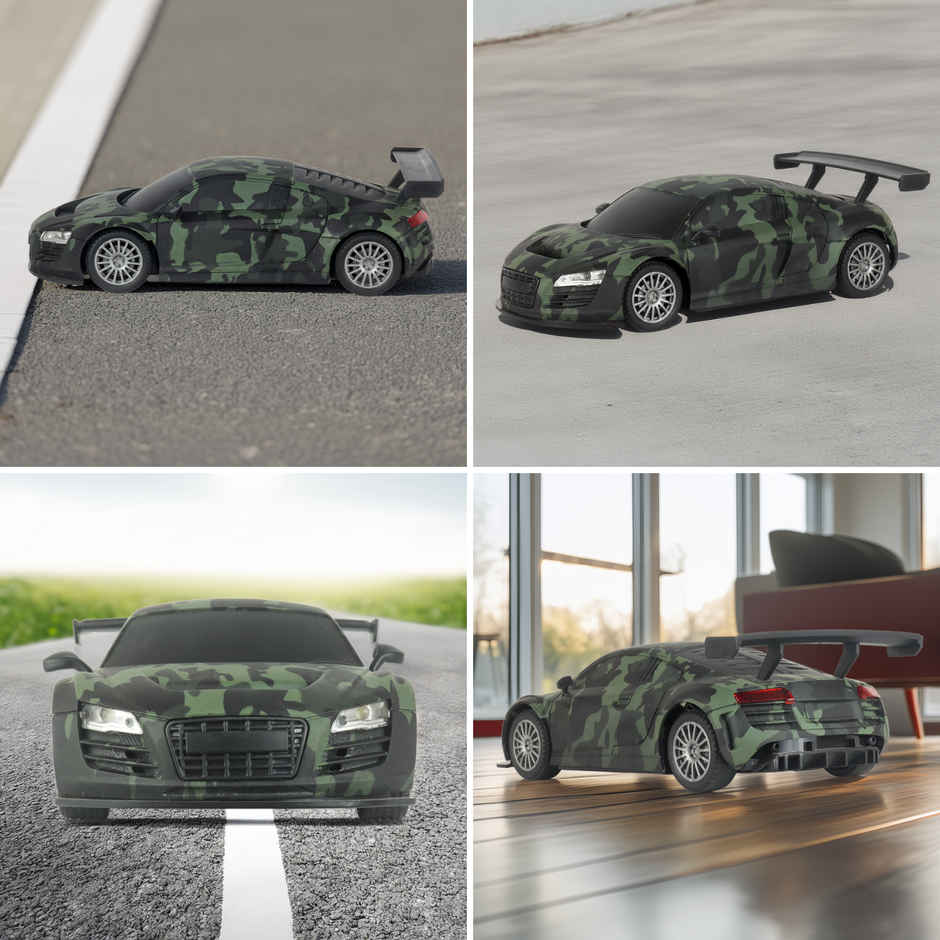 Frendo 1:24 Hi Speed Remote Control Car - Aud Military