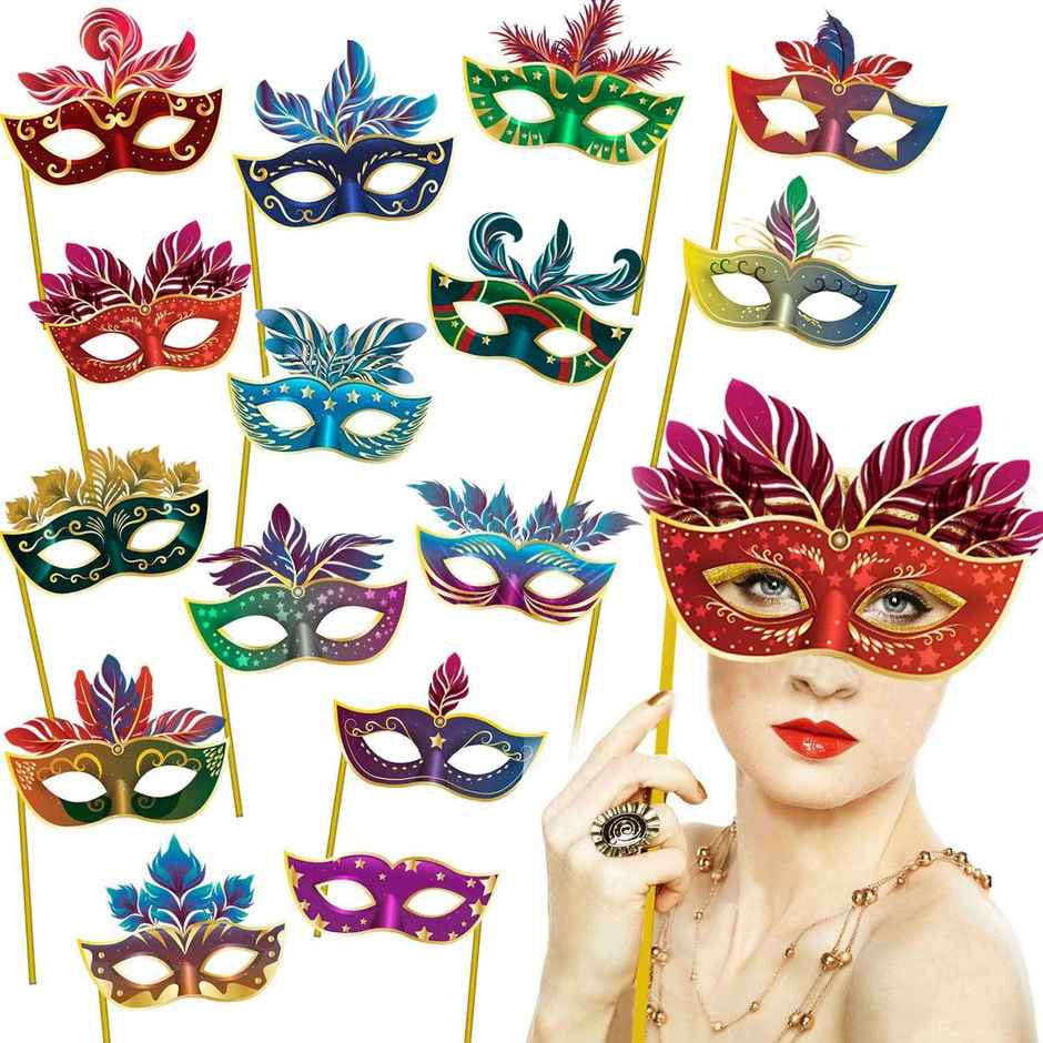 Eye Masks For Party | Assorted | Party Propz
