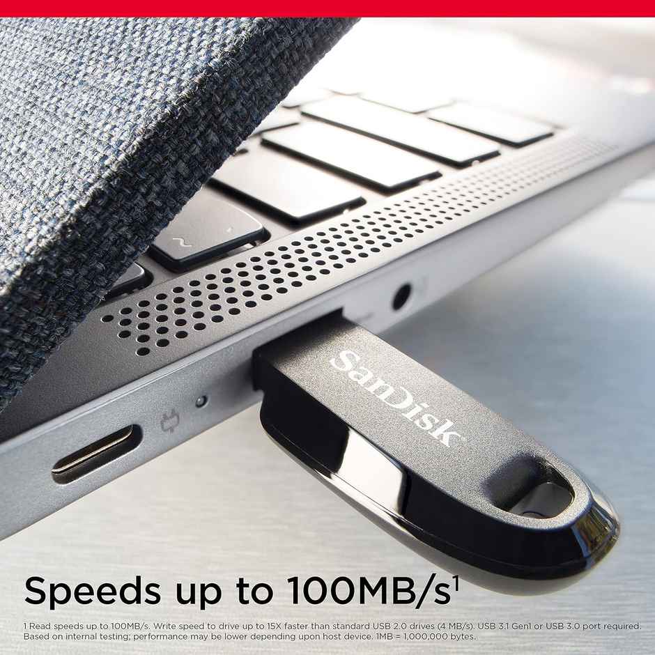 SanDisk Ultra Curve Pen Drive - 128 GB | USB 3.2