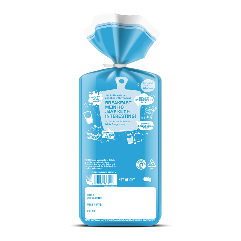 Britannia Milk Slice White Bread