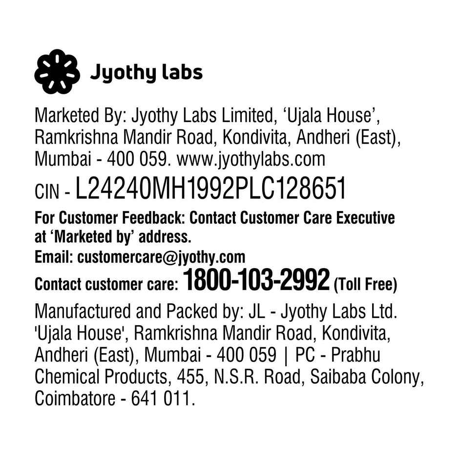 Pril Lime Dishwash Liquid Pouch(2l) & Scotch Brite Scrub Pad(5pc) Combo 