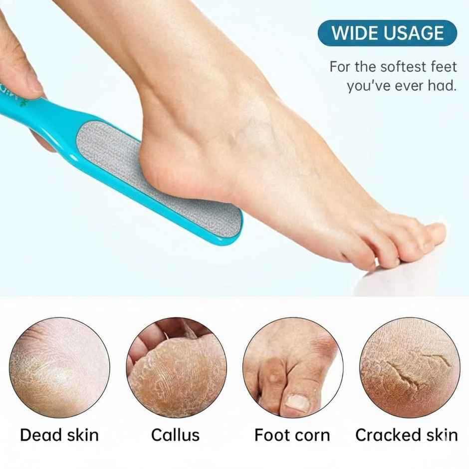 Midazzle 2in1 Foot Filer/Scrubber, Callus Remover | Assorted | MIFF5203