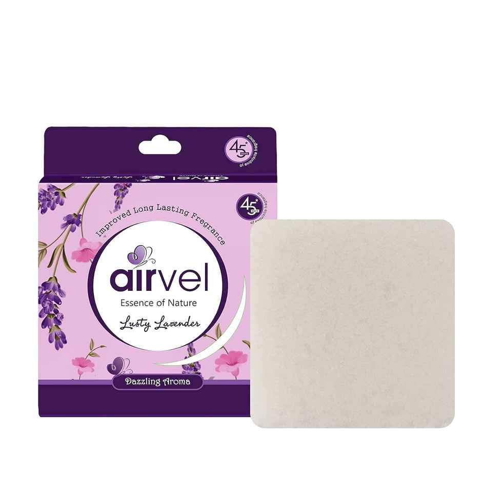 Airvel Lavender Air Freshener Block | Relaxing Fragrance for Every Space | Long-Lasting Soothing Fragrance