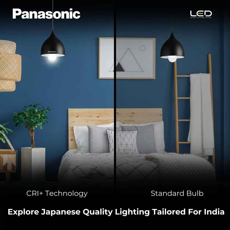 Panasonic 12W Led Bulb, Cool Daylight 6500K | B22 Base Holder