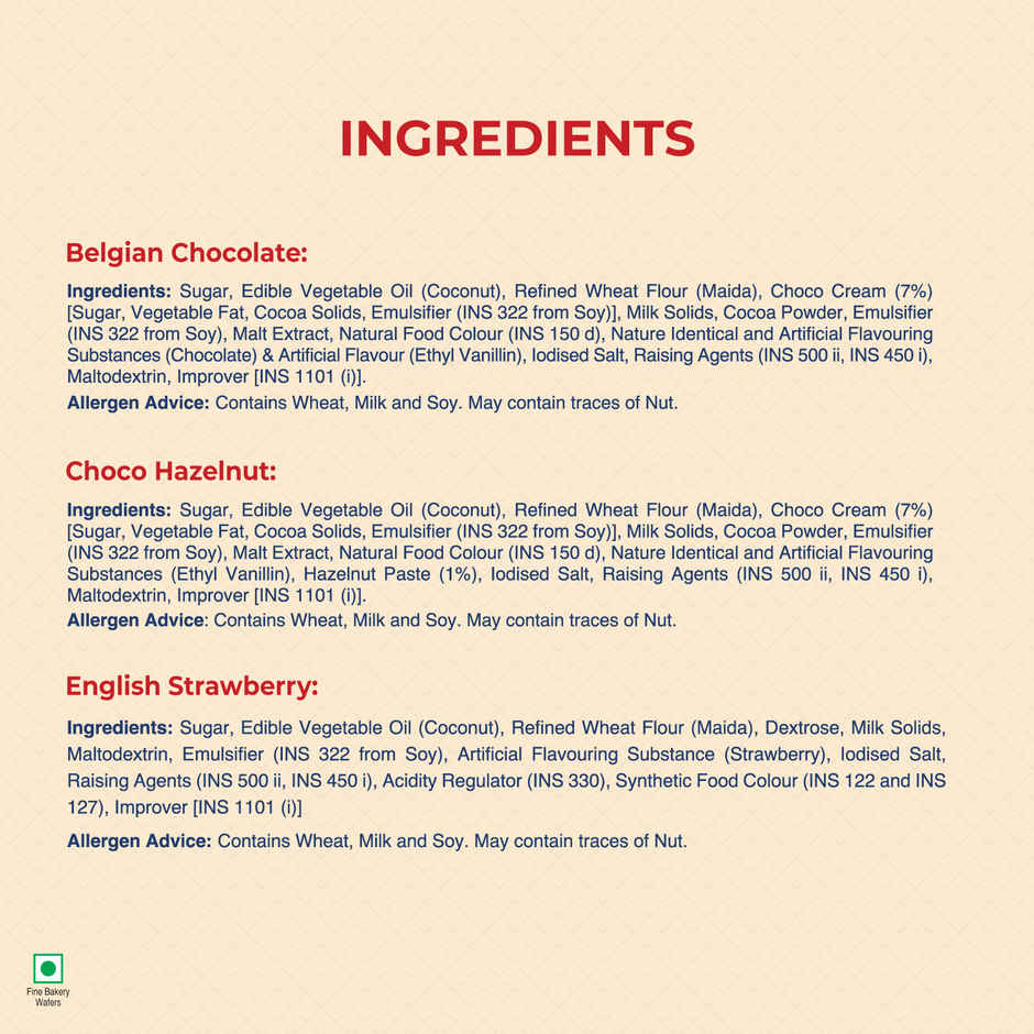 UNIBIC Assorted Qubz Wafer Cubes