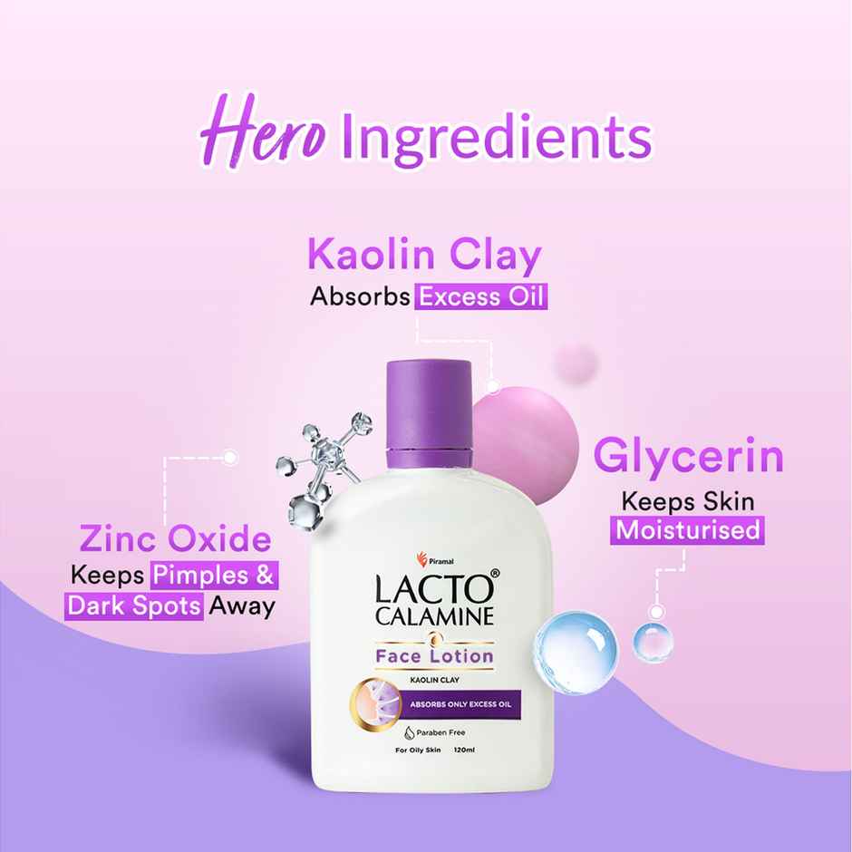 Lacto Calamine Face Lotion For Oil Balance - Oily Skin