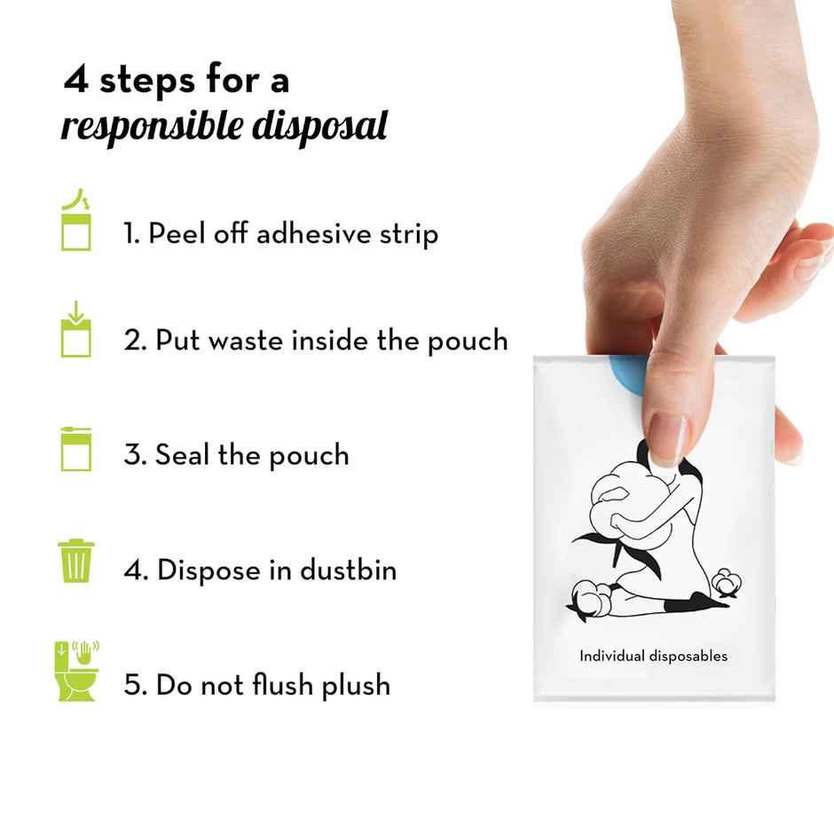 Plush Biodegradable Disposal Pouches