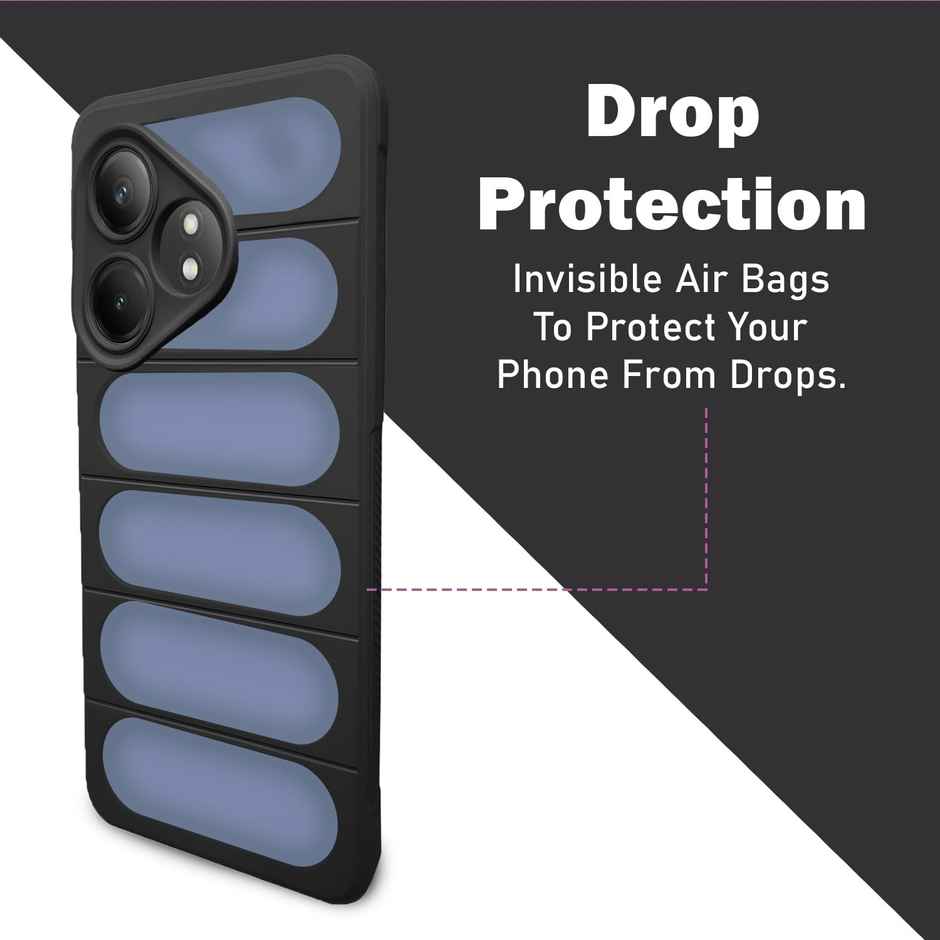 Artistque Case For Realme Gt 6t 5g - Liquid Stripe Back Cover Silicone