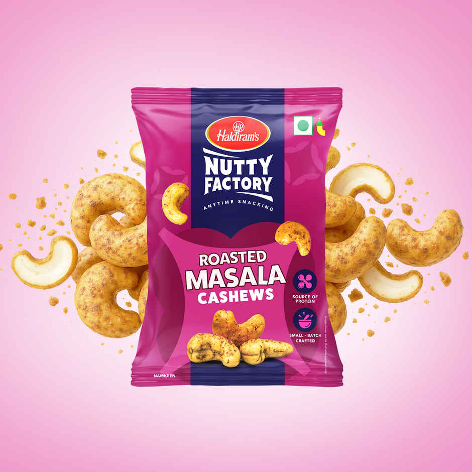 Haldiram's Nutty Factory Roasted Masala Cashews