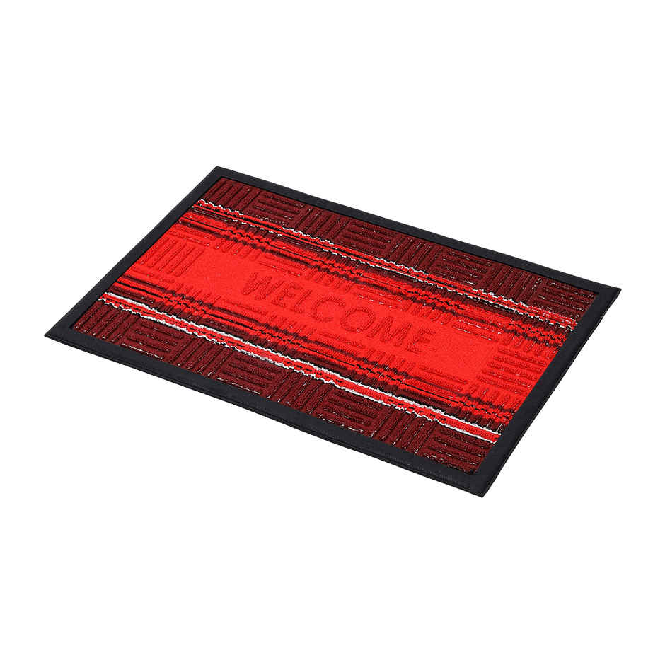Status New Rubber Border Mat 38 Cm x 58 Cm - Red