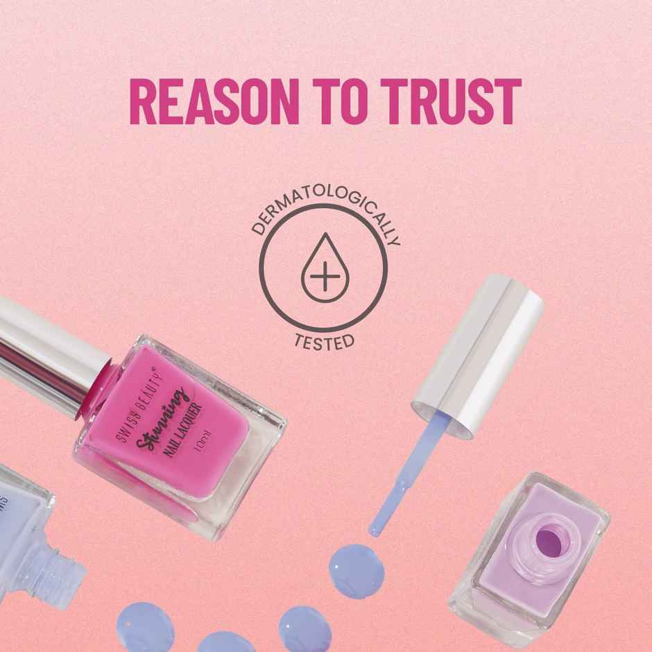 Swiss Beauty Stunning Nail Lacquer | 23 Glam White