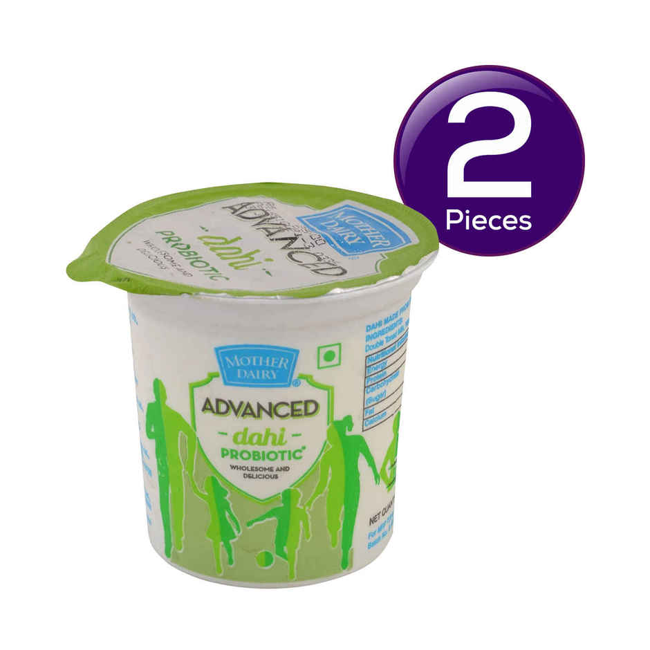 Mother Dairy Nutrifit Probiotic Cup Curd Combo