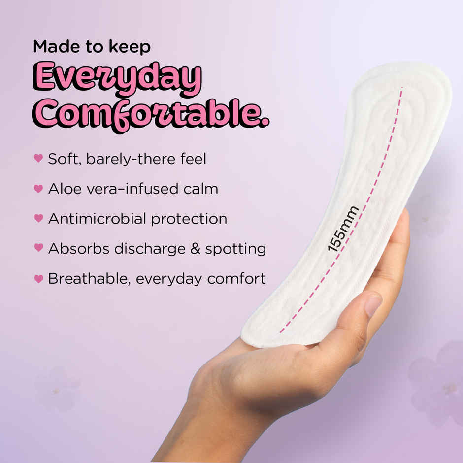 Pee Safe Panty Liner 155mm Regular