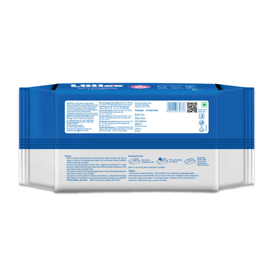 Little's Soft Cleansing Baby Wipes