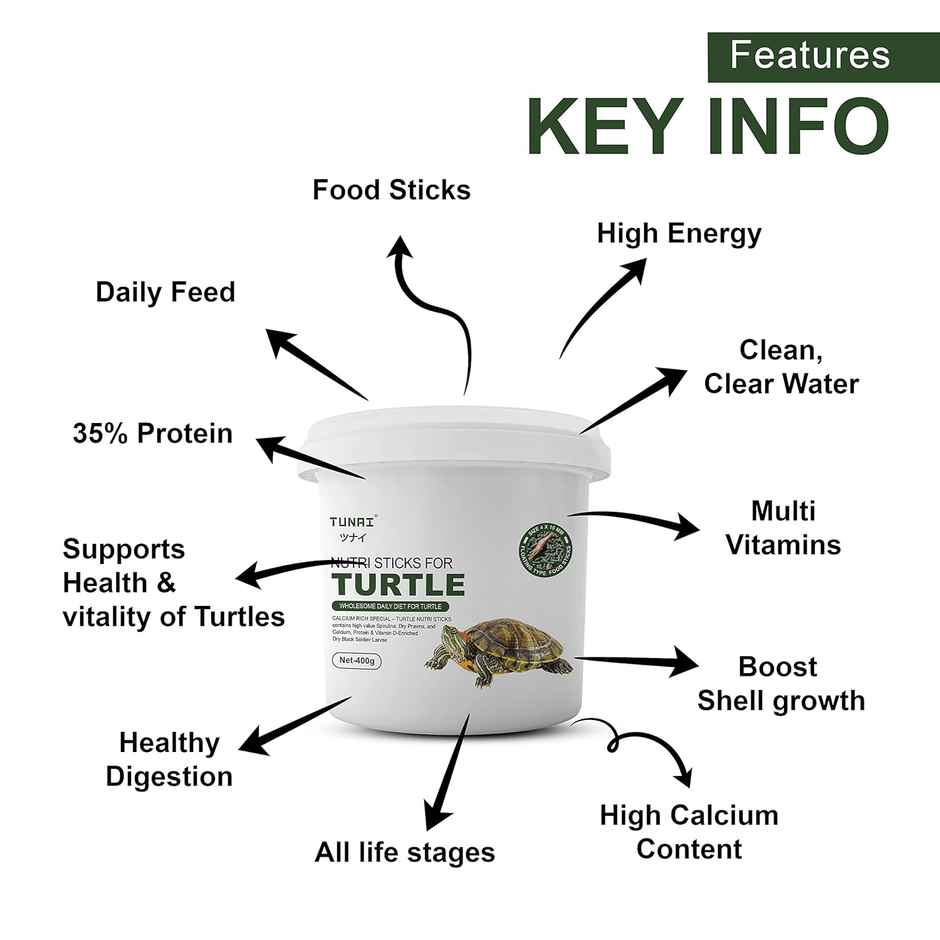 Tunai 3In1 Turtle Food