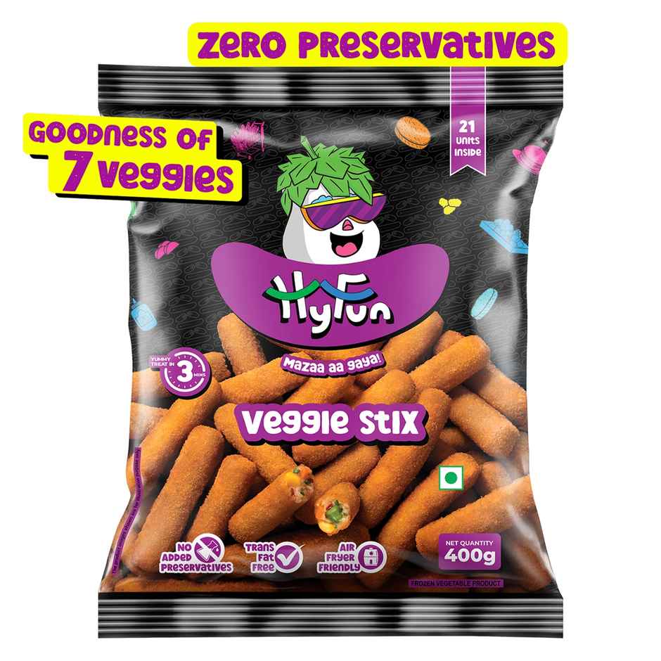 HyFun Veggie Stix, Tasty & Wholesome, Veg Snack | Frozen