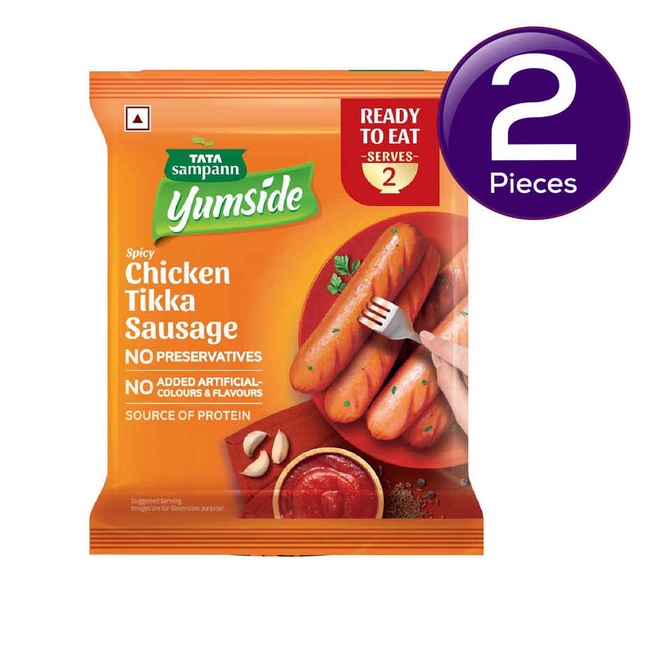 Tata Sampann Yumside Spicy Chicken Tikka Sausage Combo