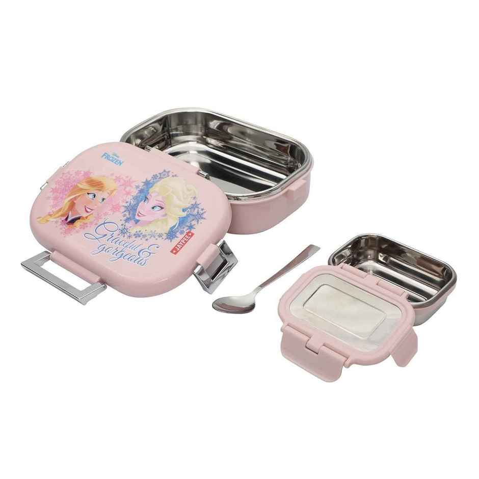 Jaypee Topsteel Stainless Steel Insulated Lunch Box for School Kids | Pink, 600ml