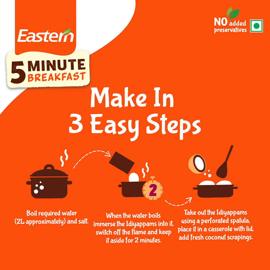 Eastern 5 Min Instant Breakfast Idiyappam Ready Mix