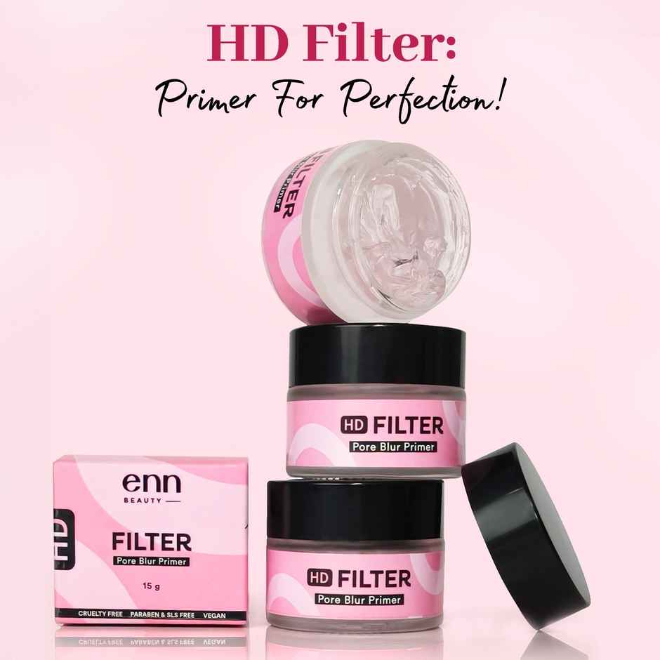 Enn Beauty HD Filter Face Primer - Mattifying | Pore Blur | Smoothing & Flawless Finish