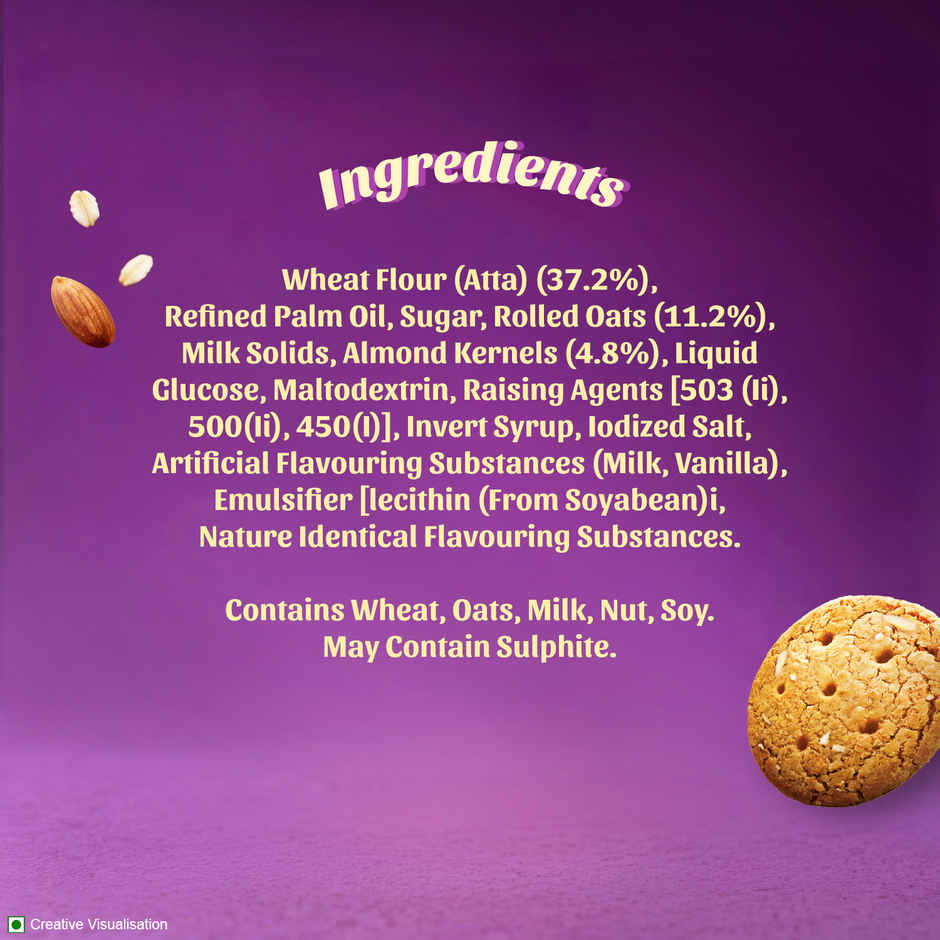 Sunfeast Farmlite Oats & Almond Protein Cookies