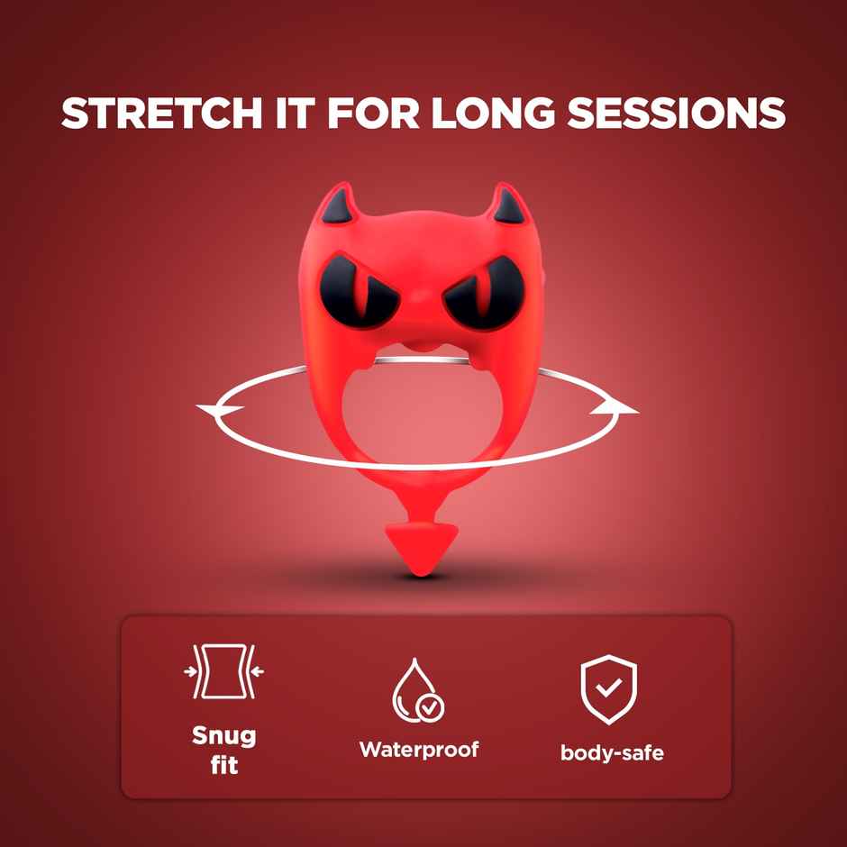 Skore Shiver Vibrating Ring For Him | Flexible