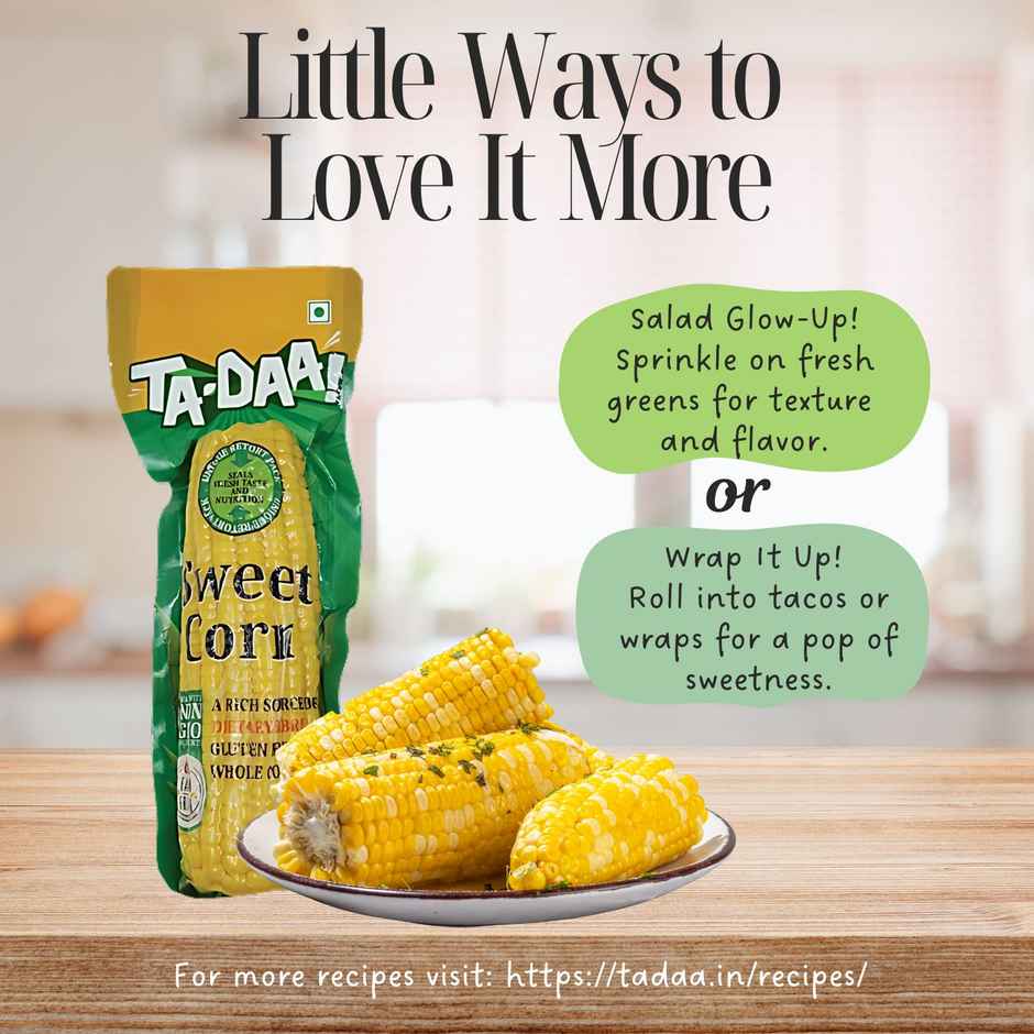 Tadaa Sweet Corn on the Cob Single