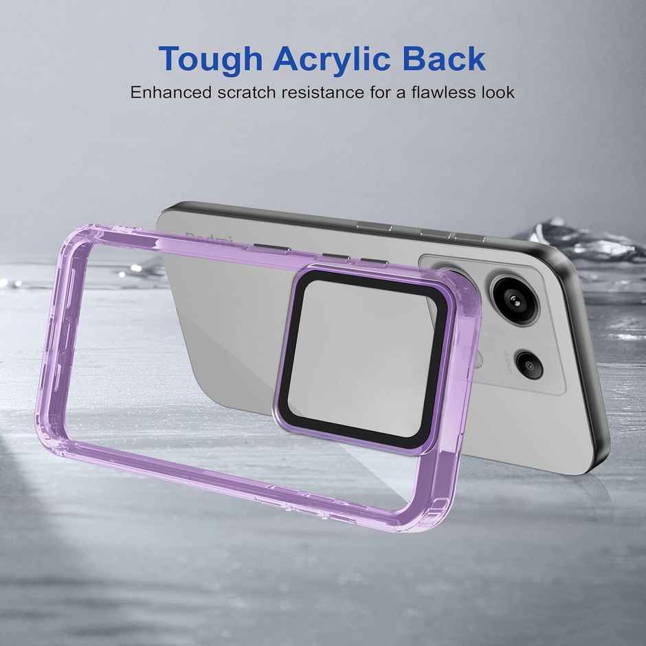 Zapcase Back Cover for Mi Redmi Note 13 Pro 5G | Space-Purple