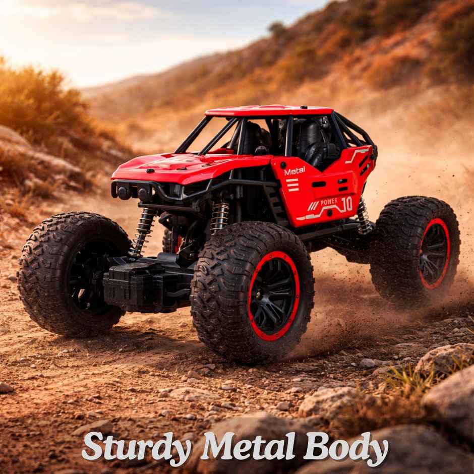 Race n Roll 2.4G Remote Control Rock Crawler Red