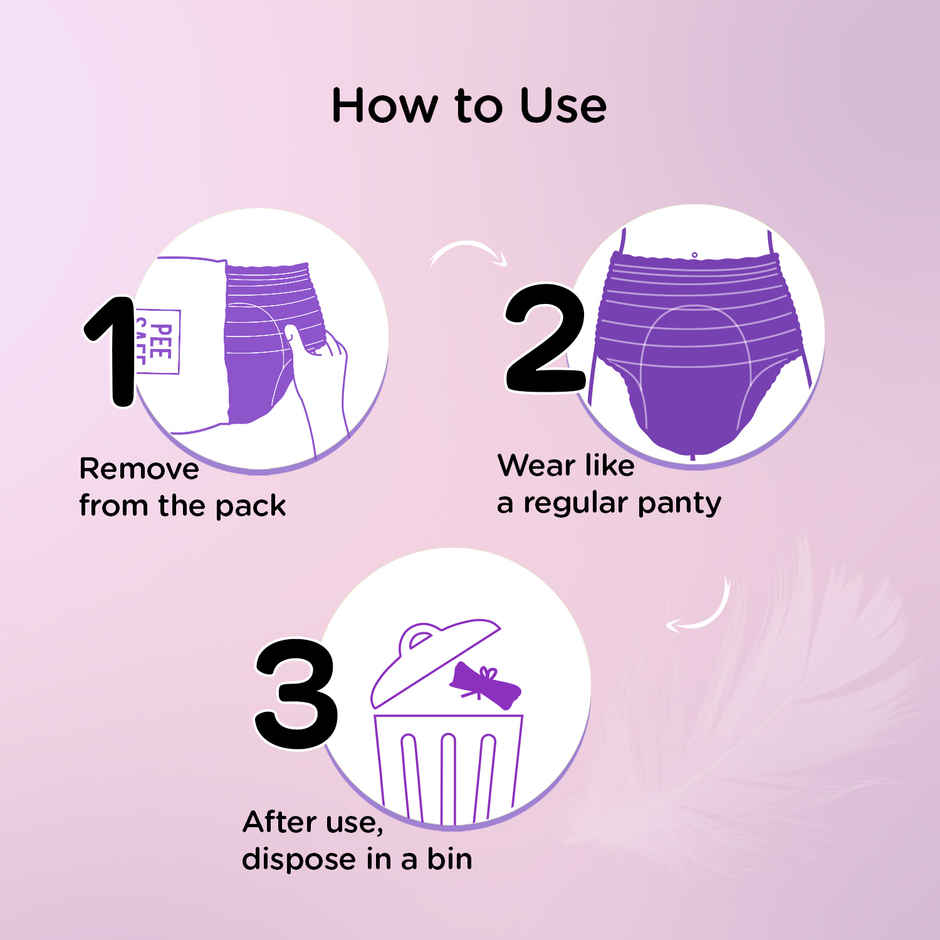 Pee Safe Disposable Period Panty | XL-2XL