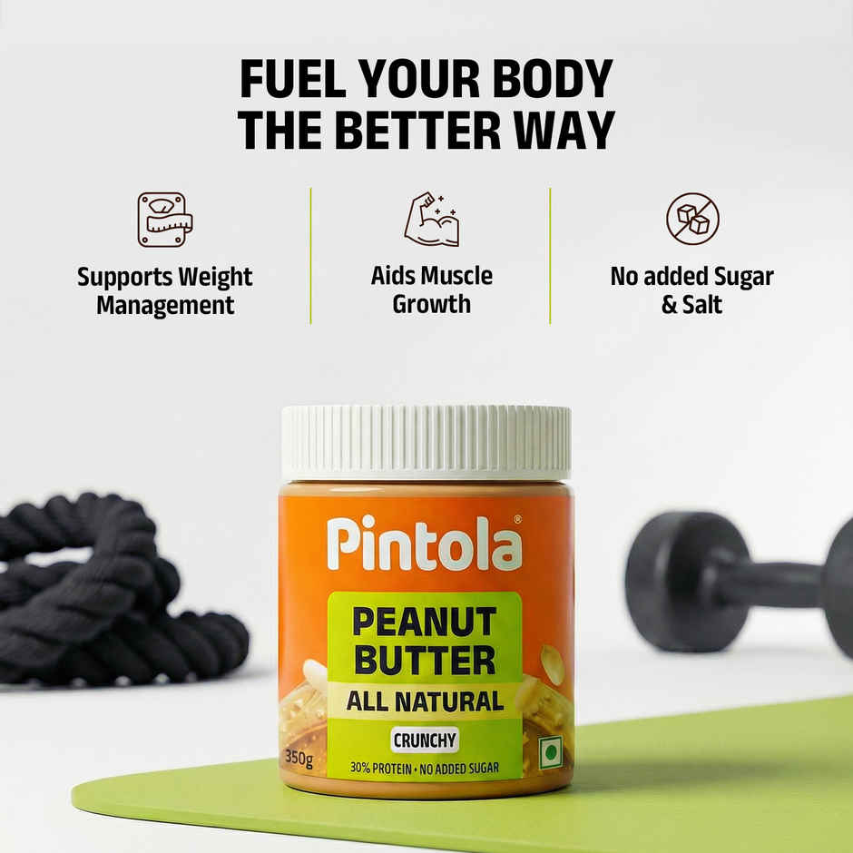 Pintola All Natural Peanut Butter - Crunchy