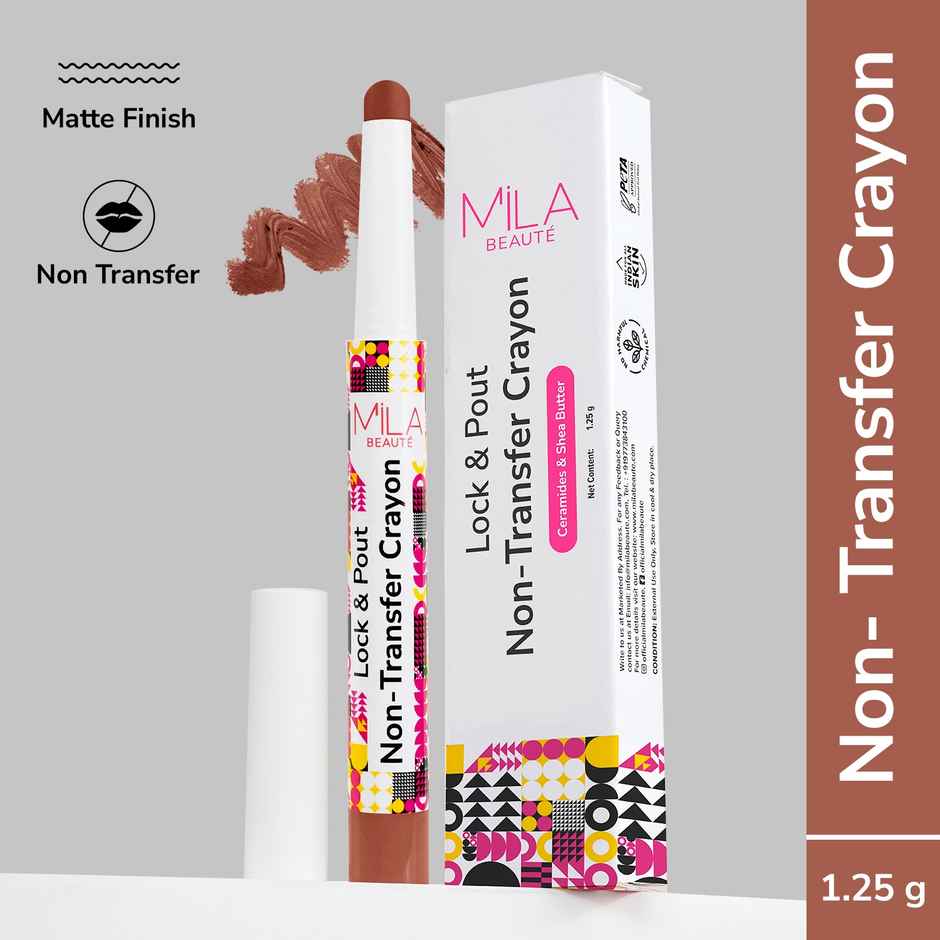 Mila Beaute Transferproof Long Lasting Matt Crayon I Smudge Proof & Lightweight | 2 - Not Today